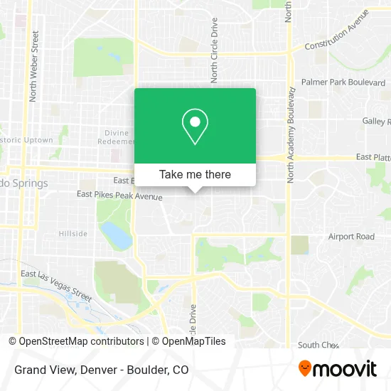 Grand View map