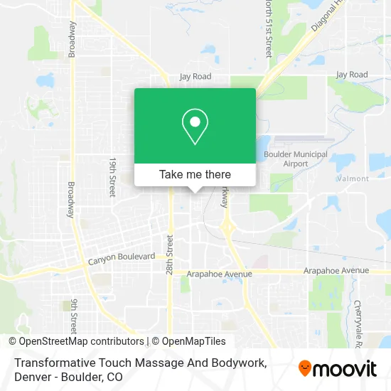 Transformative Touch Massage And Bodywork map