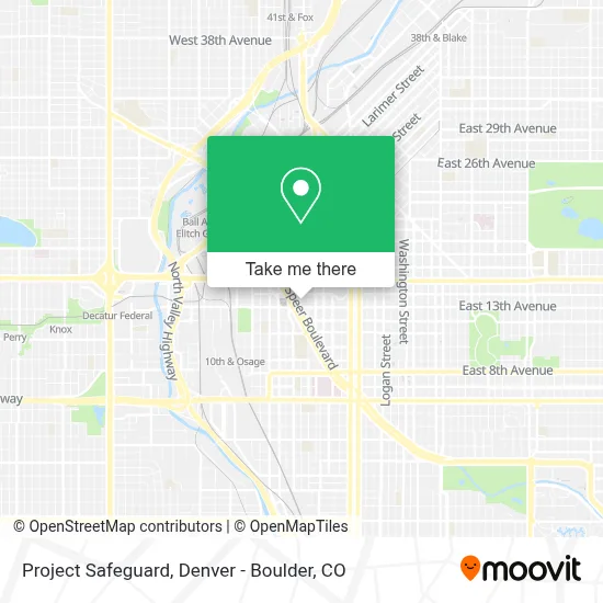 Project Safeguard map