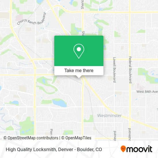 High Quality Locksmith map