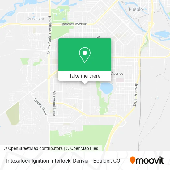 Intoxalock Ignition Interlock map
