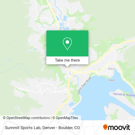Summit Sports Lab map
