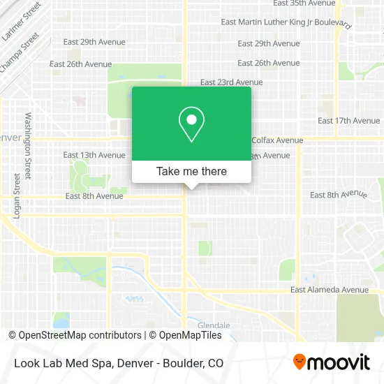 Look Lab Med Spa map