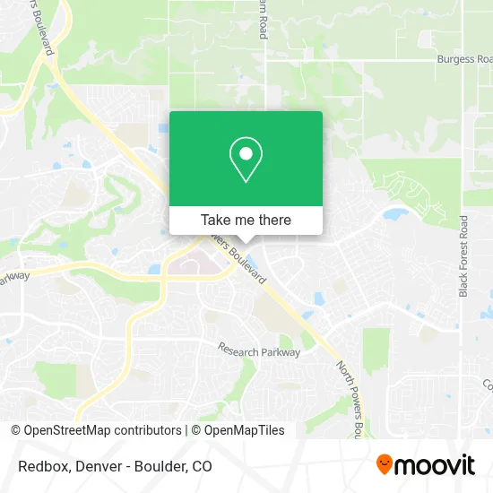 Redbox map
