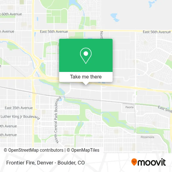 Frontier Fire map