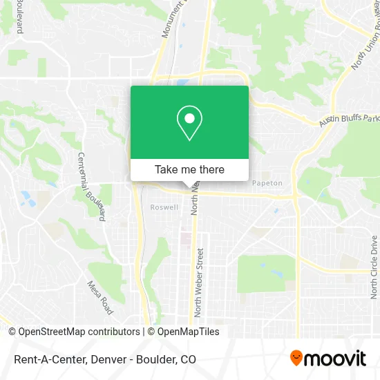 Rent-A-Center map