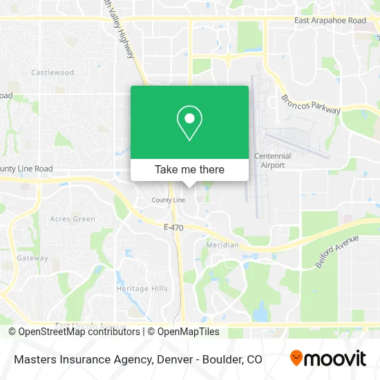 Masters Insurance Agency map