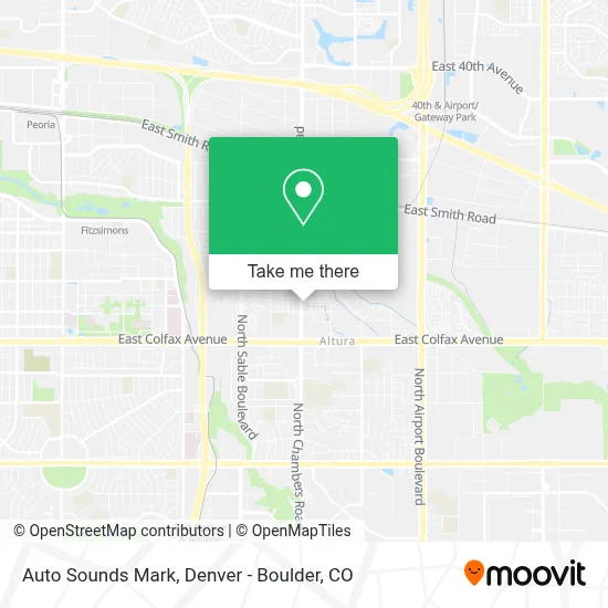 Auto Sounds Mark map