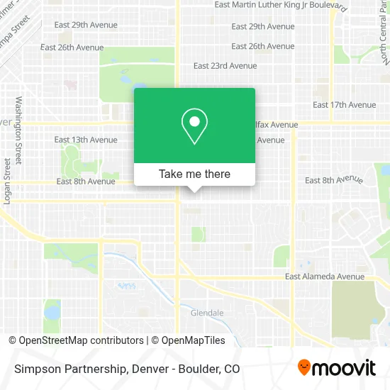 Simpson Partnership map