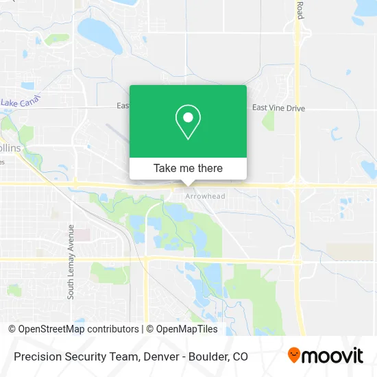 Precision Security Team map