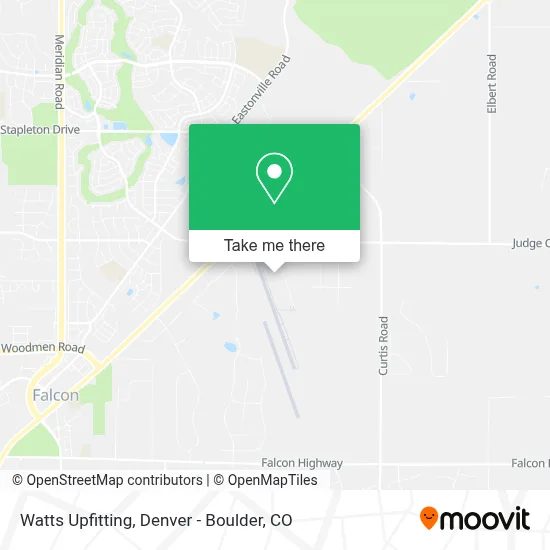 Watts Upfitting map