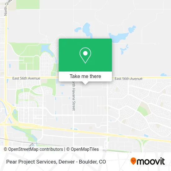 Pear Project Services map