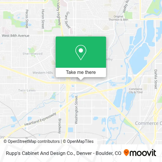Rupp's Cabinet And Design Co. map