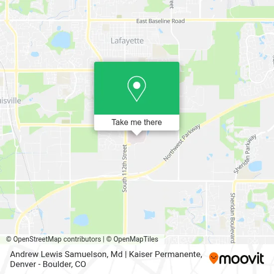 Andrew Lewis Samuelson, Md | Kaiser Permanente map