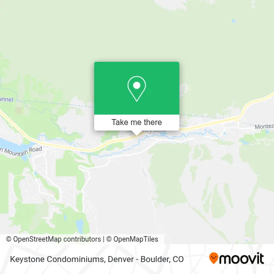 Keystone Condominiums map