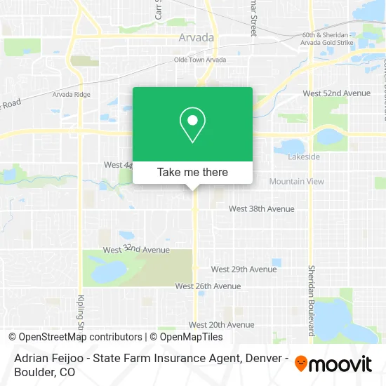 Adrian Feijoo - State Farm Insurance Agent map