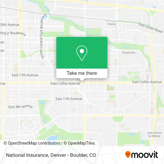 National Insurance map