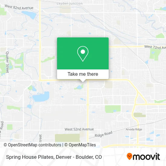 Spring House Pilates map