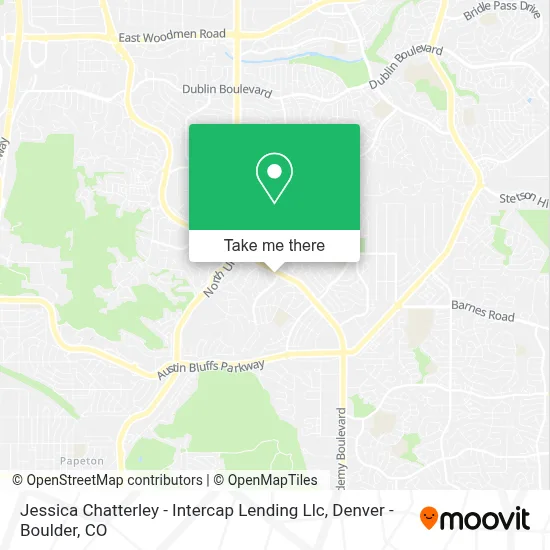 Jessica Chatterley - Intercap Lending Llc map