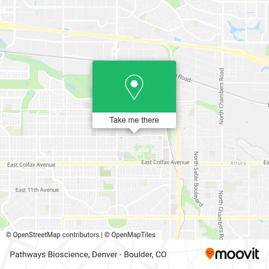 Pathways Bioscience map