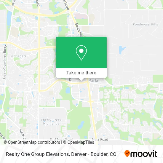 Realty One Group Elevations map