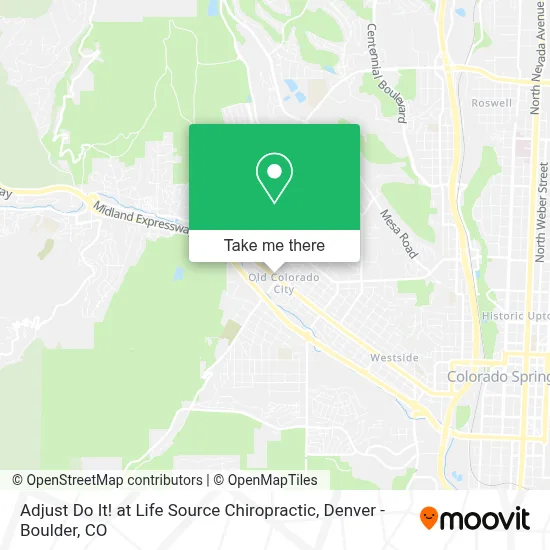 Adjust Do It! at Life Source Chiropractic map