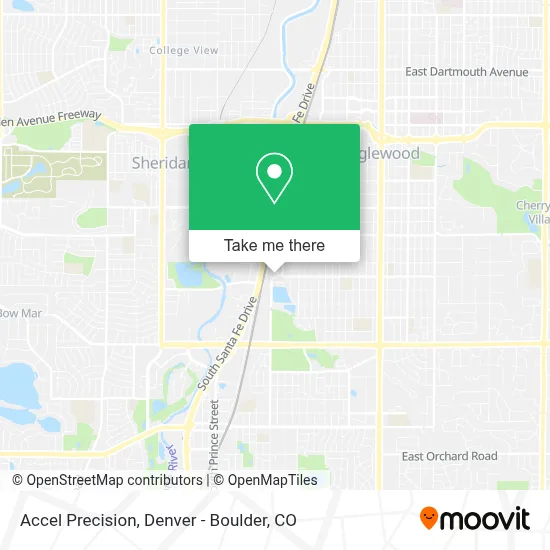 Accel Precision map