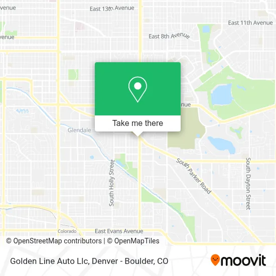 Golden Line Auto Llc map