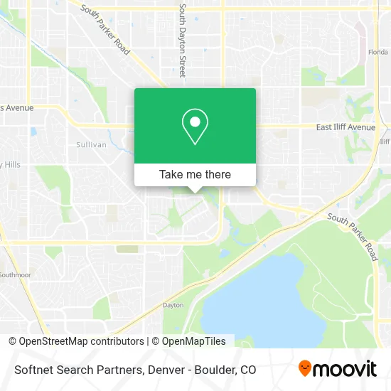 Softnet Search Partners map