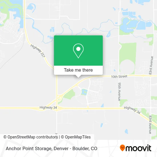 Anchor Point Storage map