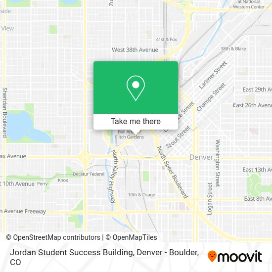 Jordan Student Success Building map