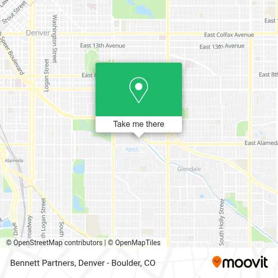 Bennett Partners map