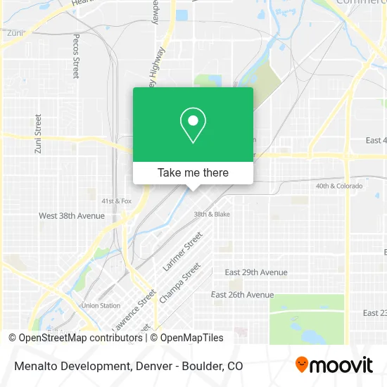 Menalto Development map