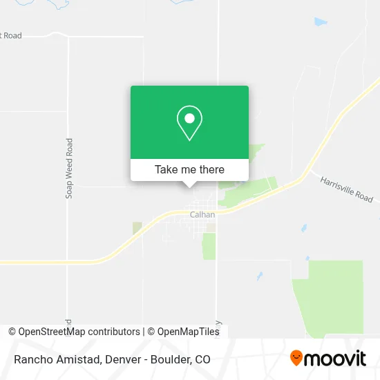 Rancho Amistad map