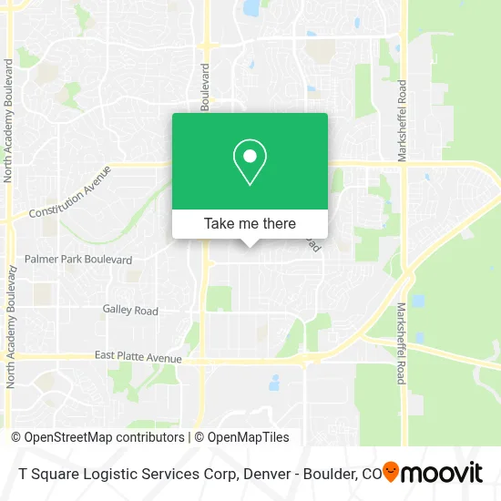 T Square Logistic Services Corp map