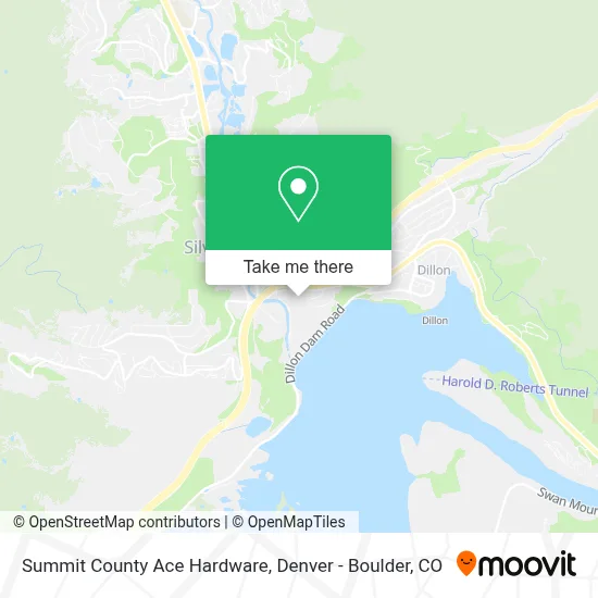 Summit County Ace Hardware map
