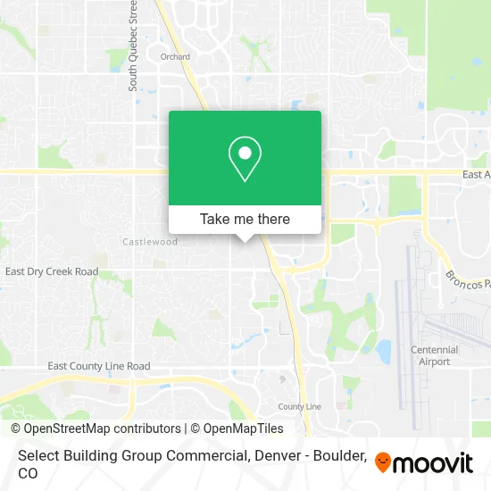 Select Building Group Commercial map