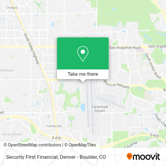 Security First Financial map