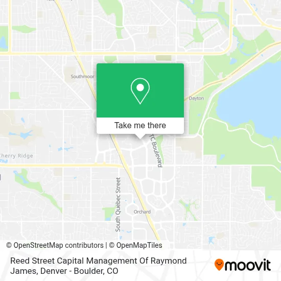 Reed Street Capital Management Of Raymond James map