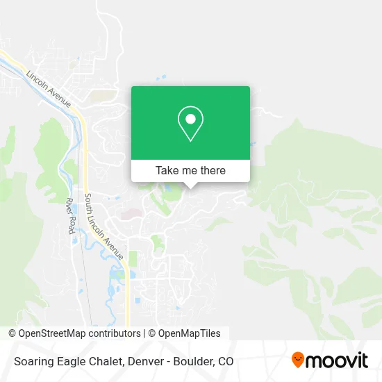 Soaring Eagle Chalet map