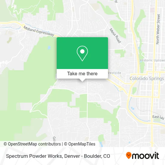Spectrum Powder Works map
