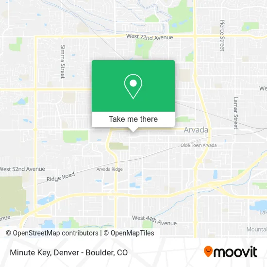 Minute Key map