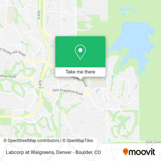 Labcorp at Walgreens map