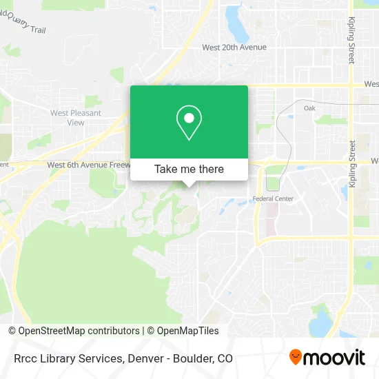Rrcc Library Services map