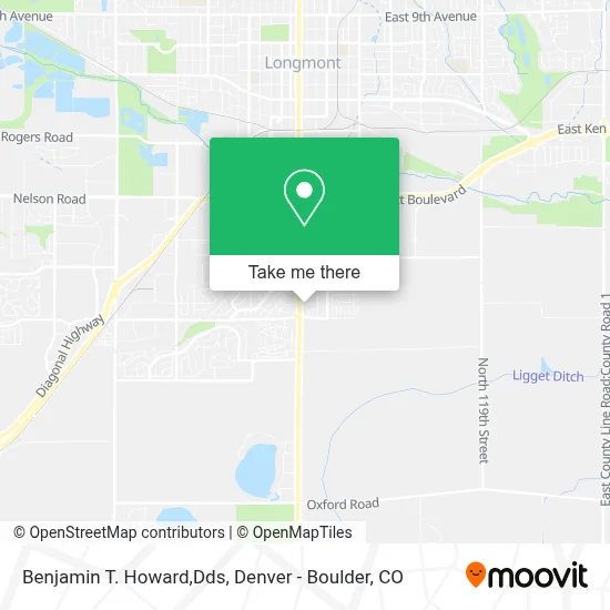 Benjamin T. Howard,Dds map