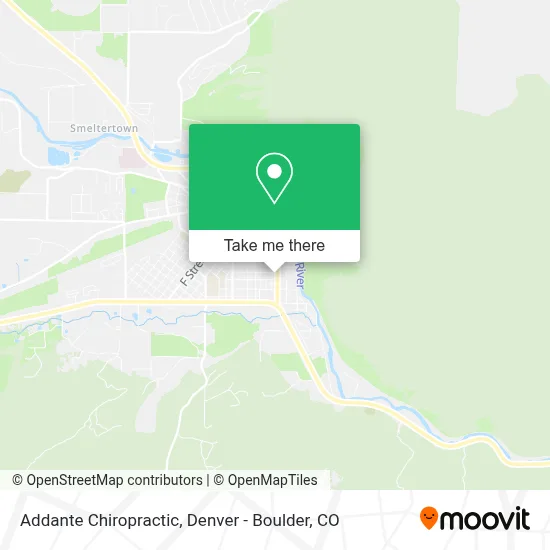 Addante Chiropractic map
