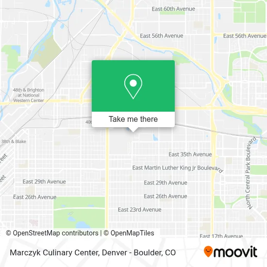 Marczyk Culinary Center map