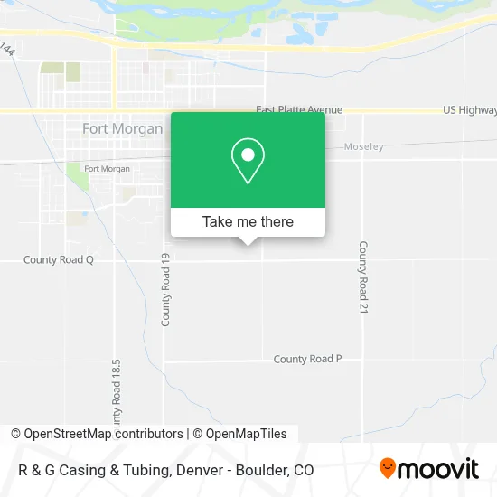 R & G Casing & Tubing map