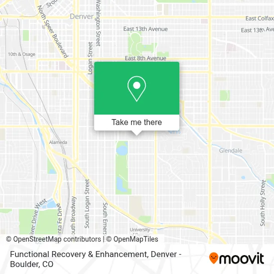 Functional Recovery & Enhancement map