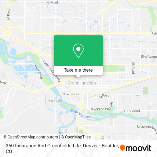 360 Insurance And Greenfields Life map